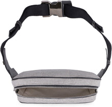 Load image into Gallery viewer, Canvas and leather belt bag
