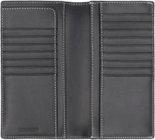 Load image into Gallery viewer, Continental wallet with check motif
