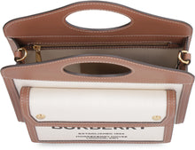 Load image into Gallery viewer, Pocket canvas handbag
