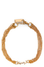 Load image into Gallery viewer, Metal bracelet with tassel Cassandre
