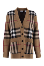 Load image into Gallery viewer, Wool and cashmere cardigan
