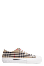 Load image into Gallery viewer, Checked motif canvas sneakers
