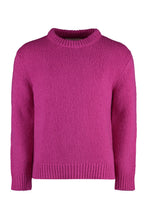 Load image into Gallery viewer, Wool-blend crew-neck sweater
