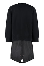 Load image into Gallery viewer, Nylon inserts wool cardigan
