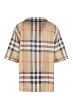 Load image into Gallery viewer, Checked silk shirt

