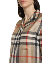 Load image into Gallery viewer, Checked silk shirt
