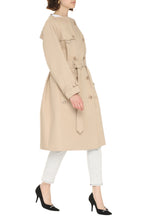 Load image into Gallery viewer, Cotton trench coat

