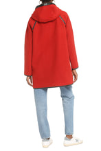 Load image into Gallery viewer, Hooded wool coat

