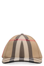 Load image into Gallery viewer, Vintage check motif baseball cap
