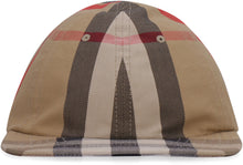 Load image into Gallery viewer, Vintage check motif baseball cap
