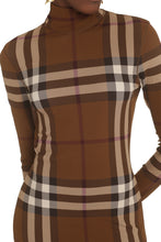 Load image into Gallery viewer, Checked jersey mini dress
