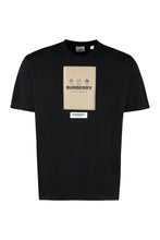 Load image into Gallery viewer, Patch detail cotton t-shirt
