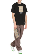 Load image into Gallery viewer, Patch detail cotton t-shirt
