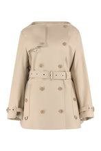 Load image into Gallery viewer, Gabardine trench coat

