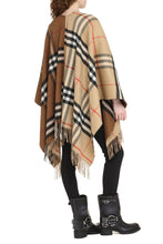 Load image into Gallery viewer, Wool and cashmere cape
