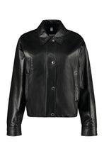 Load image into Gallery viewer, Lambskin bomber jacket
