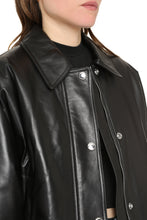 Load image into Gallery viewer, Lambskin bomber jacket
