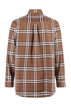 Load image into Gallery viewer, Checked cotton shirt
