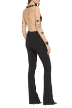 Load image into Gallery viewer, Embroidered tulle bodysuit
