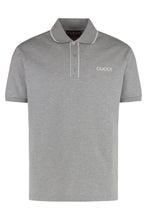 Load image into Gallery viewer, Stretch cotton piqué polo shirt
