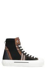Load image into Gallery viewer, Neoprene and cotton high-top sneakers
