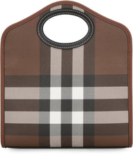 Load image into Gallery viewer, Pocket check shoulder bag
