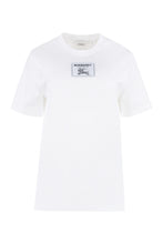 Load image into Gallery viewer, Cotton crew-neck T-shirt
