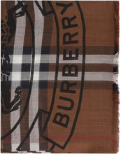 Load image into Gallery viewer, Silk and wool blend foulard

