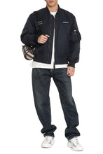 Load image into Gallery viewer, Nylon bomber jacket
