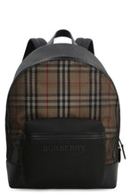Load image into Gallery viewer, Checked fabric backpack
