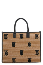 Load image into Gallery viewer, Freya raffia tote bag
