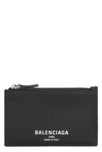 Load image into Gallery viewer, Logo detail leather card holder
