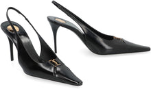 Load image into Gallery viewer, Babylone Breteuil Leather slingback pumps
