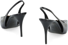 Load image into Gallery viewer, Babylone Breteuil Leather slingback pumps
