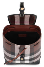 Load image into Gallery viewer, Mini coated canvas backpack
