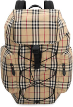 Load image into Gallery viewer, Murray vintage check nylon backpack
