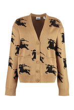 Load image into Gallery viewer, Jacquard knit cardigan
