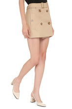 Load image into Gallery viewer, Cotton mini-skirt
