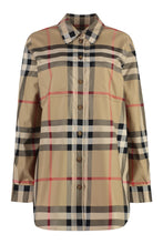 Load image into Gallery viewer, Checked cotton shirt

