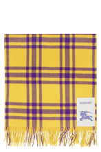 Load image into Gallery viewer, Checked cashmere scarf
