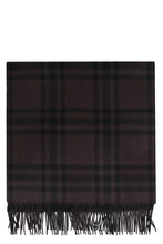 Load image into Gallery viewer, Checked cashmere scarf
