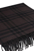 Load image into Gallery viewer, Checked cashmere scarf
