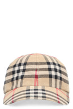 Load image into Gallery viewer, Vintage check motif baseball cap
