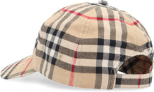 Load image into Gallery viewer, Vintage check motif baseball cap
