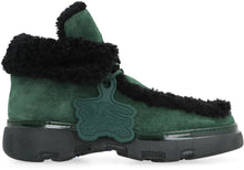 Load image into Gallery viewer, Creeper lace-up suede ankle boots
