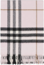 Load image into Gallery viewer, Checked cashmere scarf
