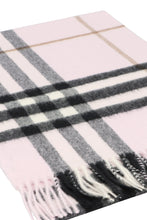 Load image into Gallery viewer, Checked cashmere scarf
