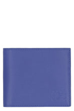 Load image into Gallery viewer, Leather flap-over wallet
