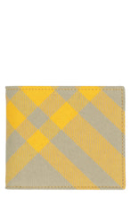 Load image into Gallery viewer, Checked fabric wallet
