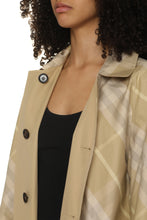 Load image into Gallery viewer, Checked reversible trench-coat
